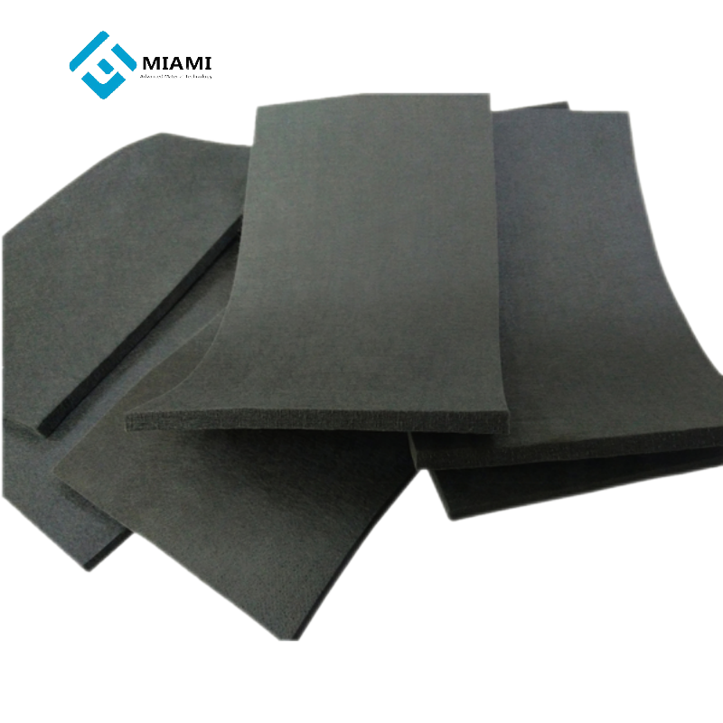 China Graphite Felt Activated Carbon Fiber Electrode Pan Graphite Felt For Inert Gas Furnaces
