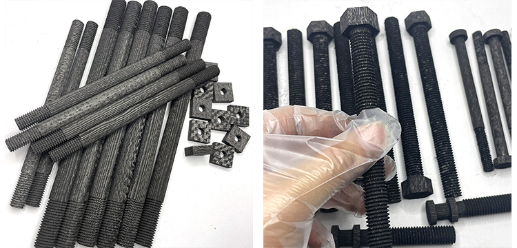 Kolefnisþráðasamsett CFC bolta og skrúfa kolefni kolefnisfestingar-2