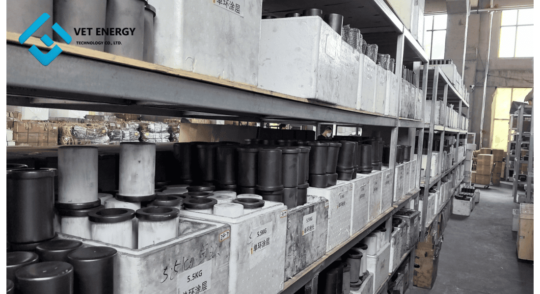 High purity Isostatic Graphite Crucible Warehouse