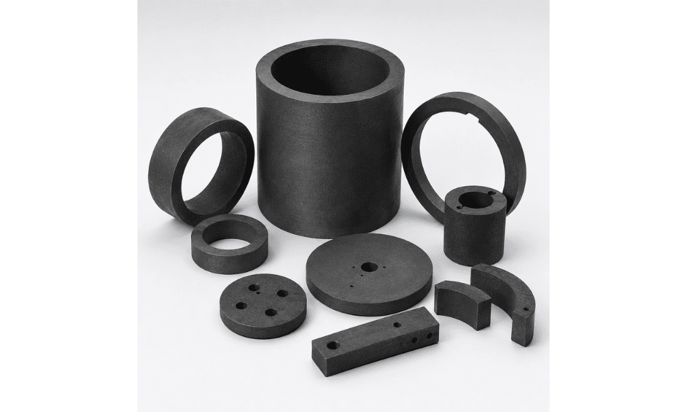 Illustration of CC Insulation Cylinders and Custom-Shaped Components