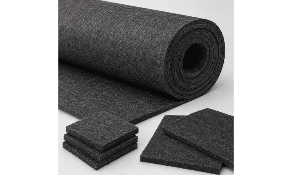 Illustration of Soft Carbon Felt Product Forms