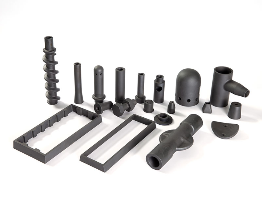 Production method of reactive sintering silicon carbide