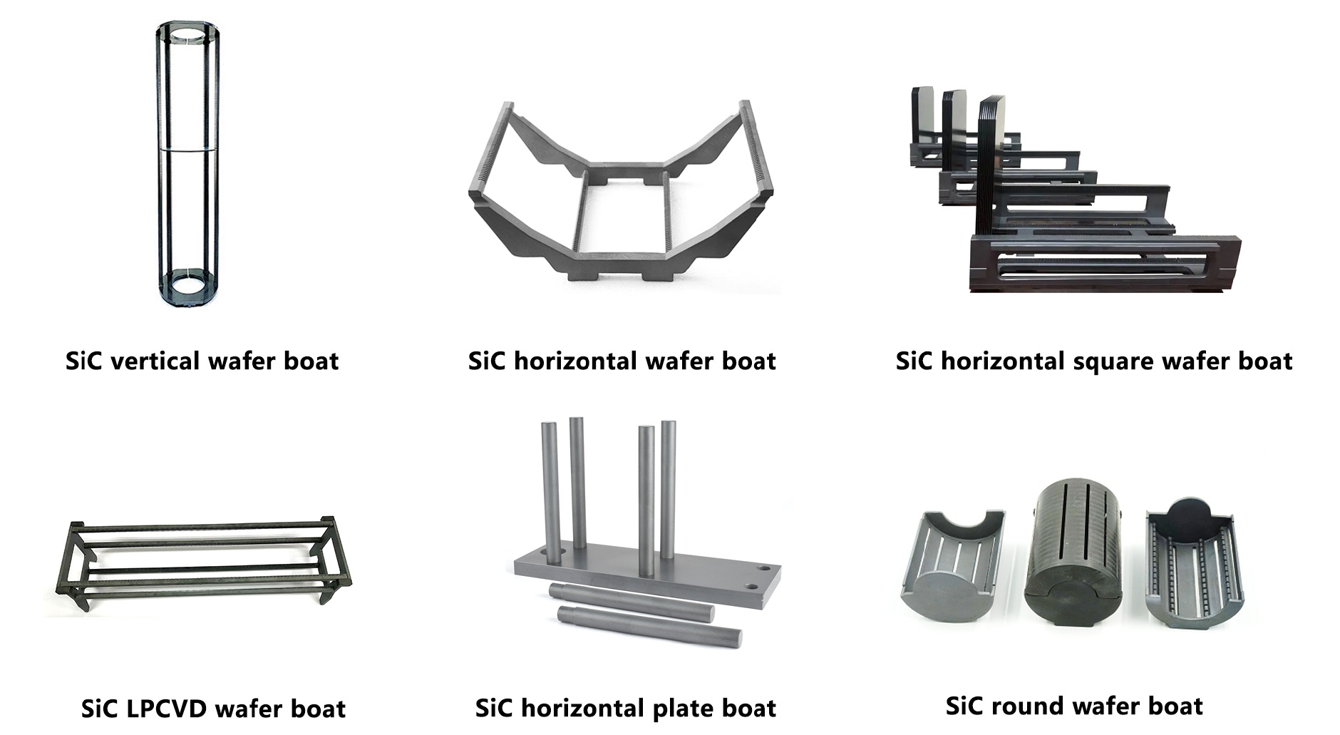 Silicon Carbide Wafer Boat